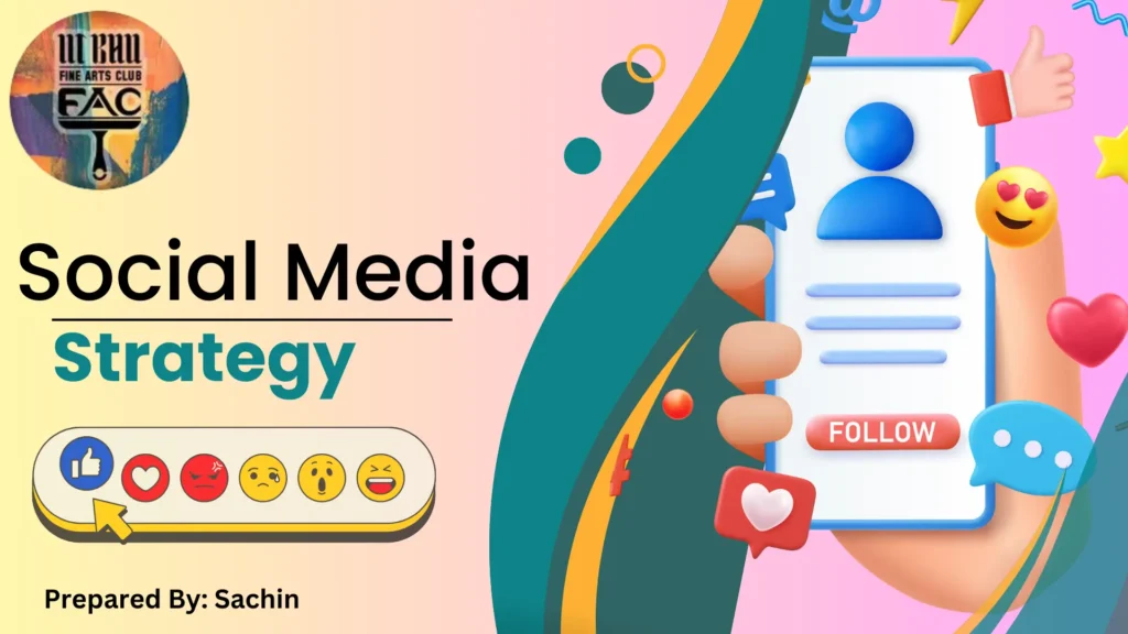 poster of social media strategy